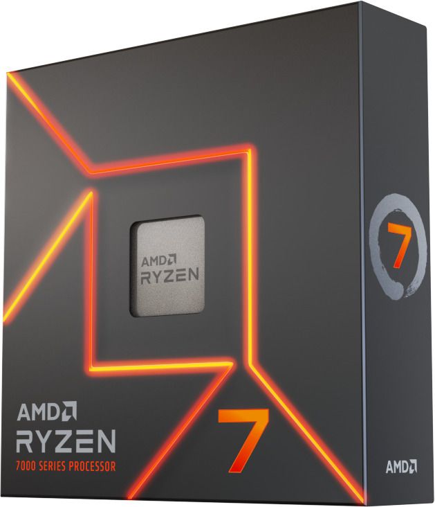 AMD Ryzen 7 7700X BOX AM5 8C/16T 105W without cooler